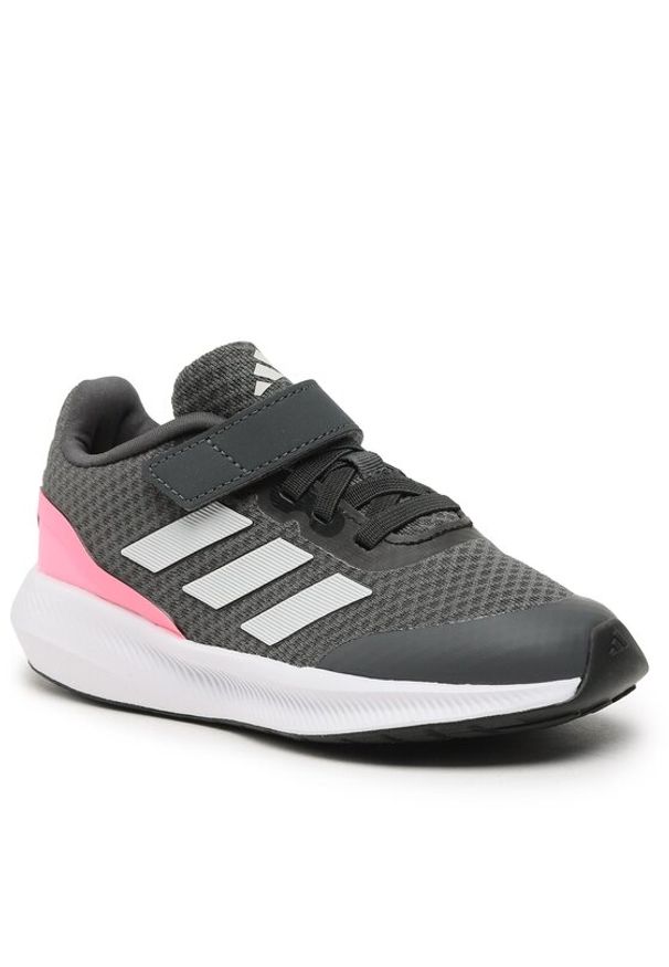 Adidas - adidas Buty Runfalcon 3.0 Sport Running Elastic Lace Top Strap Shoes HP5873 Szary. Kolor: szary. Materiał: materiał. Sport: bieganie