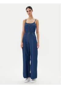 Levi's® Kombinezon Bustier 001WC-0003 Niebieski Slim Fit. Kolor: niebieski. Materiał: bawełna