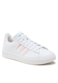 Adidas - adidas Buty Grand Court Cloudfoam IE1868 Biały. Kolor: biały. Materiał: skóra. Model: Adidas Cloudfoam #1