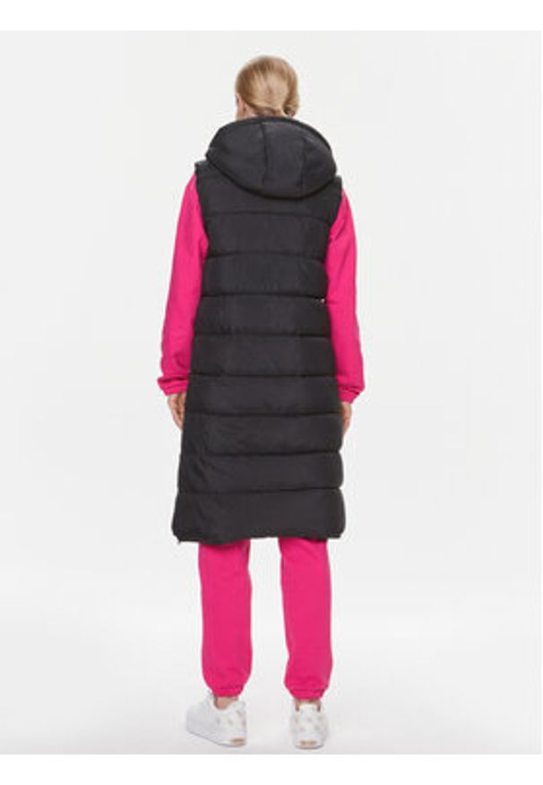Guess Bezrękawnik Breana V4RL01 WFYE2 Czarny Regular Fit. Kolor: czarny. Materiał: syntetyk. Długość rękawa: bez rękawów