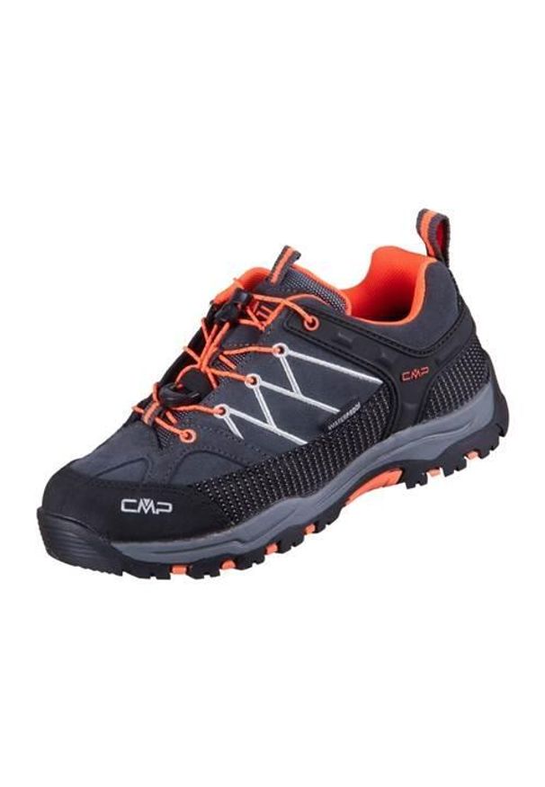 Buty trekkingowe dla dzieci CMP Rigel Low Trekking. Kolor: szary. Materiał: guma, materiał, syntetyk. Szerokość cholewki: normalna. Sport: turystyka piesza
