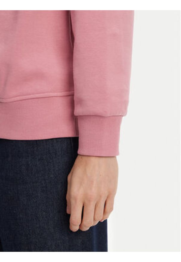 Guess Bluza O5RQ03 KCO31 Różowy Regular Fit. Kolor: różowy. Materiał: bawełna