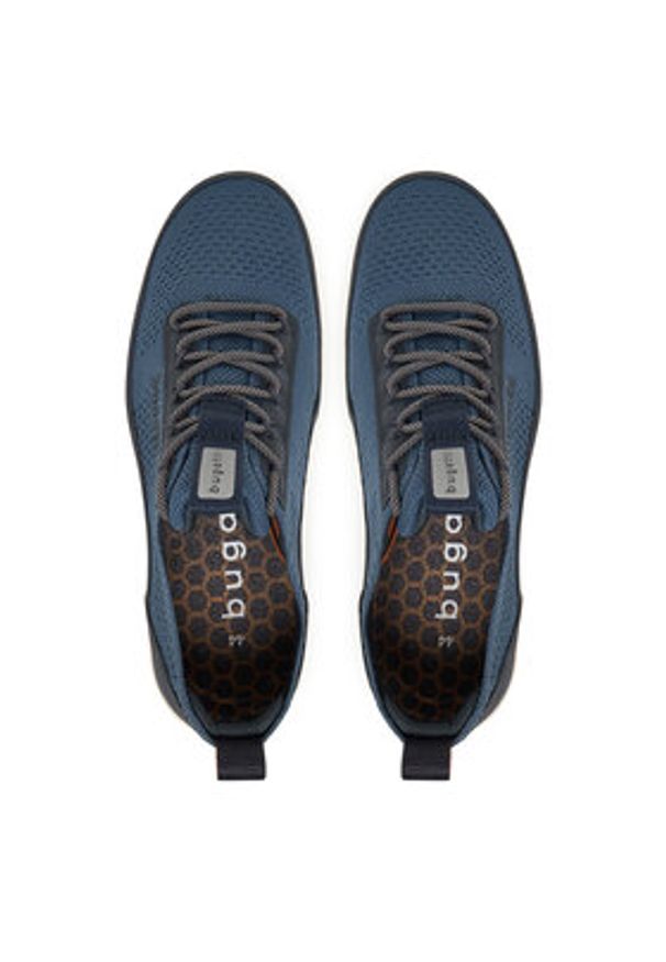 Bugatti Sneakersy 321-ASM01-6950 Granatowy. Kolor: niebieski. Materiał: materiał