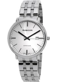 Zegarek Rubicon Zegarek męski Rubicon RBN188 srebrny. Kolor: srebrny #1