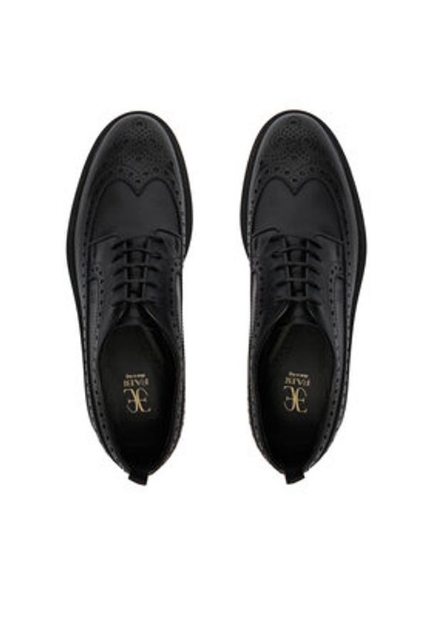 Fabi Półbuty FU1422 Czarny. Kolor: czarny. Materiał: skóra