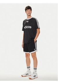 Adidas - adidas Szorty sportowe Mock Eyelet IZ4800 Czarny Regular Fit. Kolor: czarny. Materiał: syntetyk. Styl: sportowy #5
