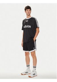 Adidas - adidas Szorty sportowe Mock Eyelet IZ4800 Czarny Regular Fit. Kolor: czarny. Materiał: syntetyk. Styl: sportowy