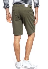 Lee - SPODENKI LEE DRAWSTRING SHORT IVY GREEN L73ULV06. Materiał: materiał