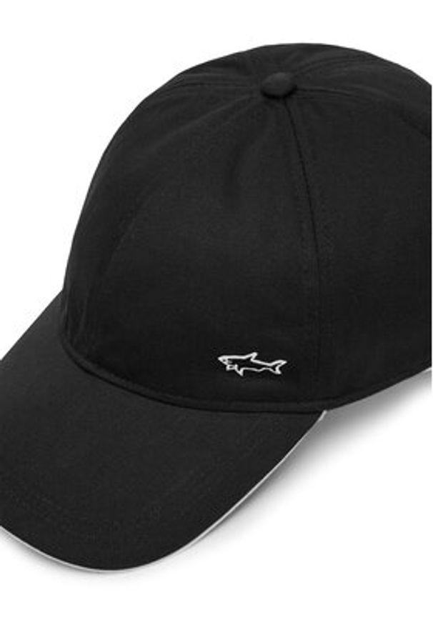 PAUL & SHARK - Paul&Shark Czapka z daszkiem 25417115 Czarny. Kolor: czarny. Materiał: bawełna