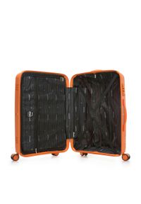Wittchen - Zestaw jednokolorowych walizek z polipropylenu. Kolor: pomarańczowy. Styl: elegancki #5