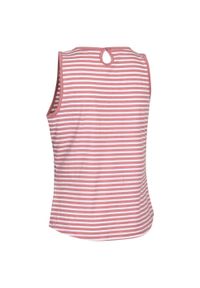 TRESPASS - Vest Top Damski Paski Kelly. Kolor: fioletowy. Wzór: paski