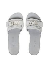 Guess Klapki FLJELYLEL19 Srebrny. Kolor: srebrny. Materiał: skóra #4