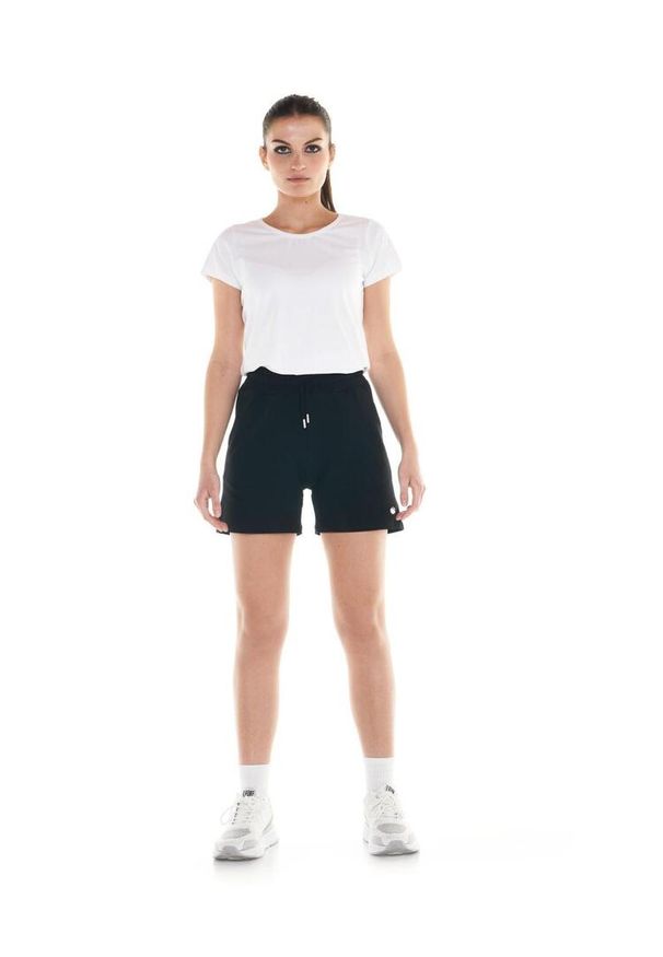 LEONE 1947 APPAREL - Podstawowe spodenki damskie. Kolor: czarny. Materiał: tkanina. Sport: fitness