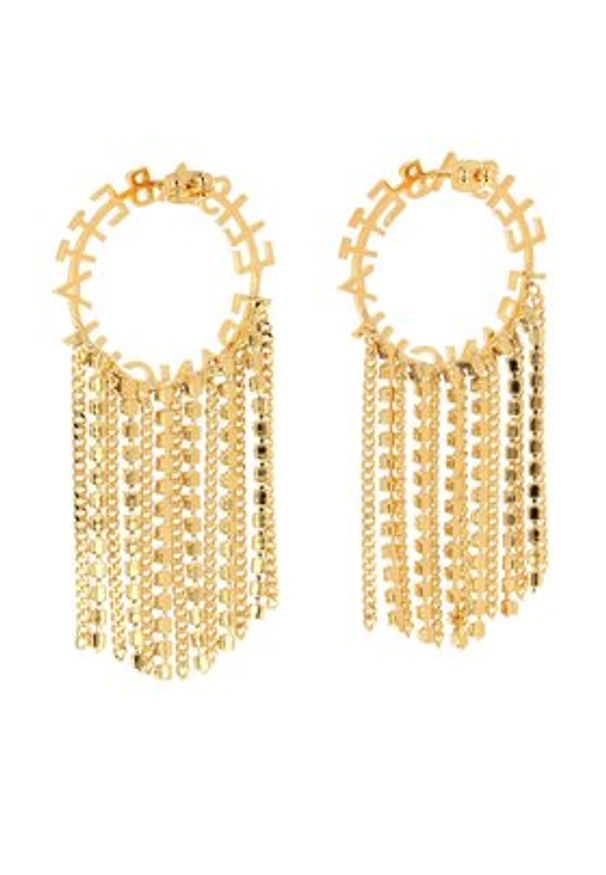 Elisabetta Franchi Kolczyki OR-16M-41E2-V250 Złoty. Materiał: złote. Kolor: złoty