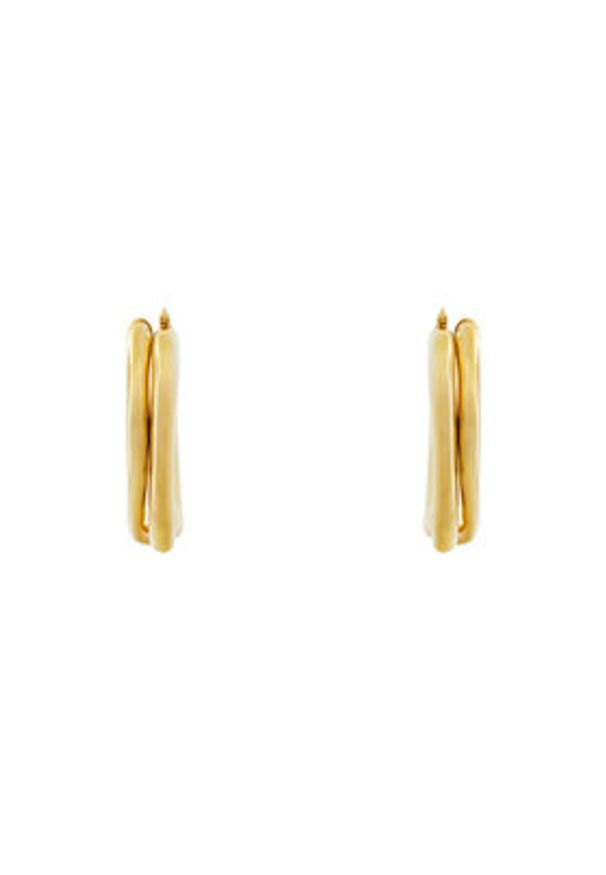 JACQUEMUS Kolczyki 24E241JW654-5845 Złoty. Materiał: metalowe. Kolor: złoty