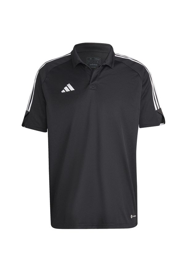 Adidas - Koszulka męska adidas Tiro 23 League Polo. Typ kołnierza: polo. Kolor: biały, czarny, wielokolorowy