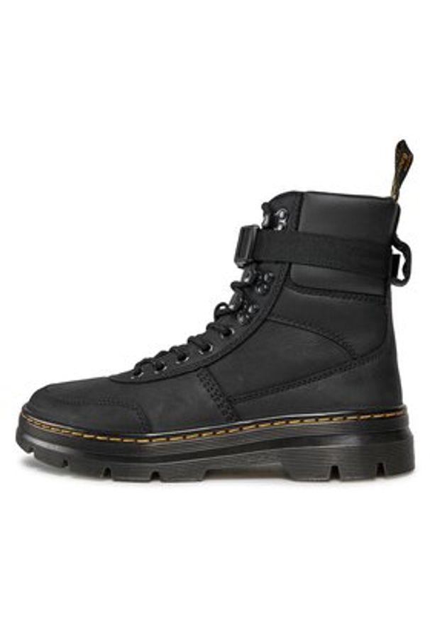 Dr. Martens Trapery Combs Tech Leather 27801001 Czarny. Kolor: czarny. Materiał: skóra