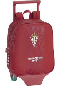 Real Sporting de Gijon Torba szkolna z kółkami 805 Real Sporting de Gijón Czerwony. Kolor: czerwony #1