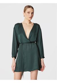 AMERICAN VINTAGE - American Vintage Sukienka codzienna Widland WID14GH22 Zielony Regular Fit. Okazja: na co dzień. Kolor: zielony. Materiał: wiskoza. Typ sukienki: proste. Styl: vintage, casual #1