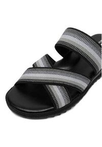 Go Soft Klapki CEO-R25AW01006 Czarny. Kolor: czarny. Materiał: materiał #3