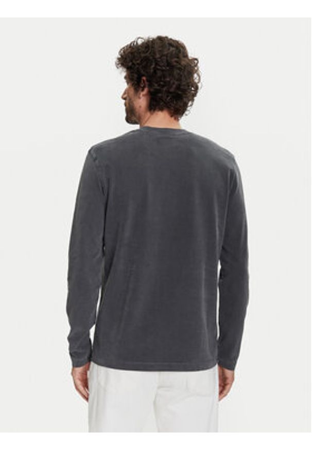 Marc O'Polo Longsleeve B21 2236 52006 Szary Regular Fit. Typ kołnierza: polo. Kolor: szary. Materiał: bawełna. Długość rękawa: długi rękaw