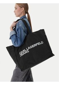 Karl Lagerfeld Jeans Torebka B1W50045 Czarny. Kolor: czarny #1