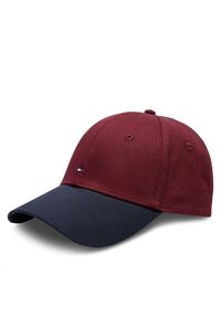 TOMMY HILFIGER - Tommy Hilfiger Czapka z daszkiem Th Flag Cap AM0AM11478 Czerwony. Kolor: czerwony. Materiał: materiał, bawełna