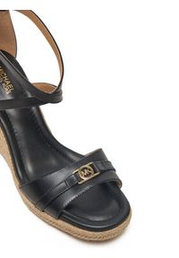MICHAEL Michael Kors Espadryle Mandy Wedge 40R5MAMS2L Czarny. Kolor: czarny. Materiał: skóra #5