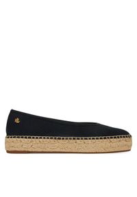 Lauren Ralph Lauren - LAUREN RALPH LAUREN Espadryle Luize 802959187001 Czarny. Kolor: czarny. Materiał: materiał
