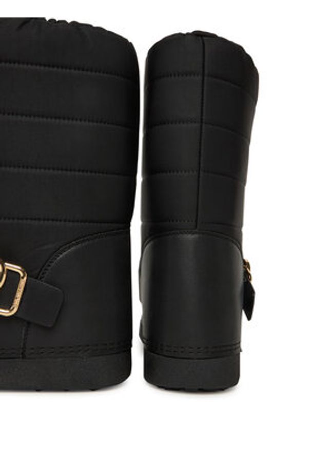 Love Moschino - LOVE MOSCHINO Śniegowce JA24442G0NISK00B Czarny. Kolor: czarny. Materiał: materiał