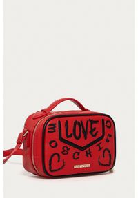Love Moschino - Torebka. Kolor: czerwony. Rodzaj torebki: na ramię #2