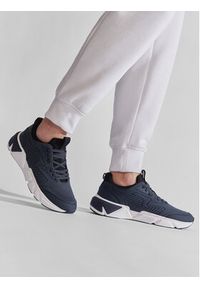 Calvin Klein Sneakersy Low Top Lace Up Knit HM0HM00647 Granatowy. Kolor: niebieski. Materiał: materiał #4