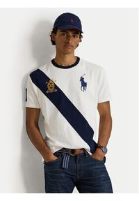Polo Ralph Lauren T-Shirt 710981767004 Biały Regular Fit. Typ kołnierza: polo. Kolor: biały. Materiał: bawełna #3
