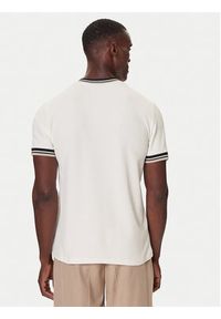 Nautica T-Shirt N1S03473 Écru Regular Fit. Materiał: bawełna