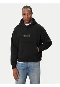 Hugo - HUGO Bluza 50542558 Czarny Regular Fit. Kolor: czarny. Materiał: bawełna #1