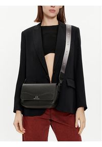 Armani Exchange Torebka 942912 CC783 0002 Czarny. Kolor: czarny. Materiał: skórzane