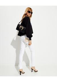 Versace Jeans Couture - VERSACE JEANS COUTURE - Białe jeansy Slim Fit. Kolor: biały #4