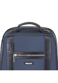 Wittchen - Męski plecak na laptopa 13/14" z przeszyciami. Kolor: niebieski. Materiał: nylon #2