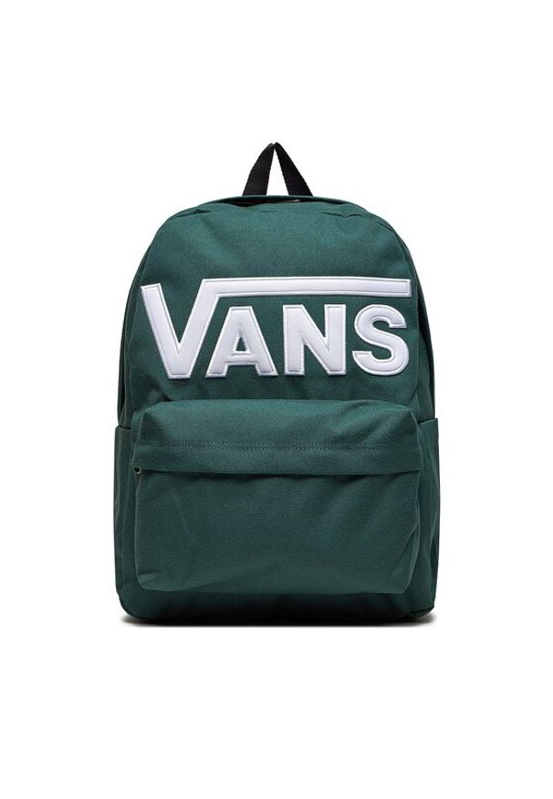 Vans Plecak Old Skool Drop V Backpack VN000H4ZBDX1 Zielony. Kolor: zielony. Materiał: materiał