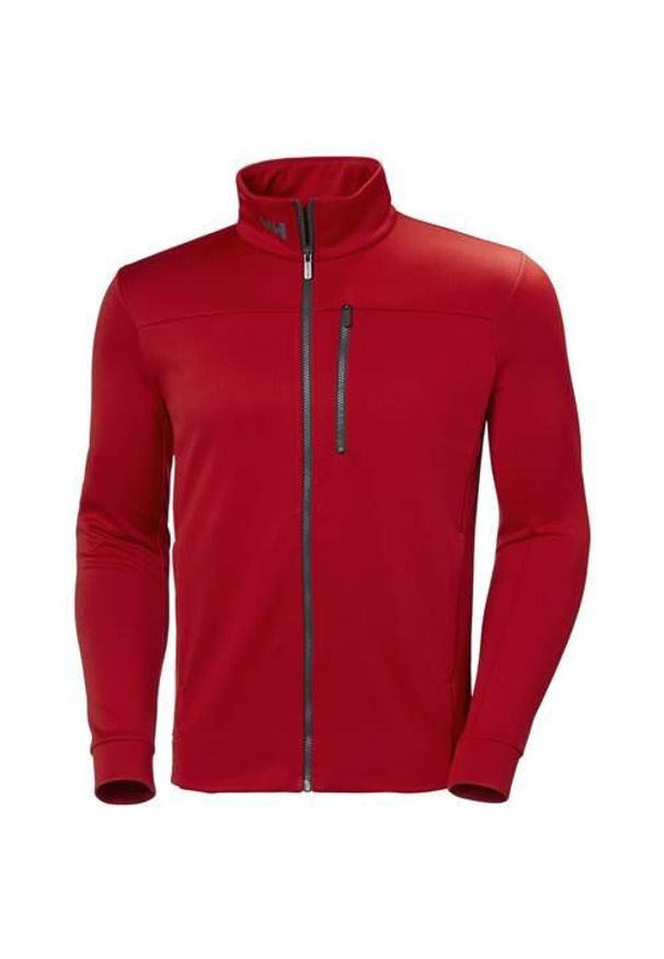 Bluza sportowa męska Helly Hansen Crew Fleece. Kolor: czerwony, wielokolorowy