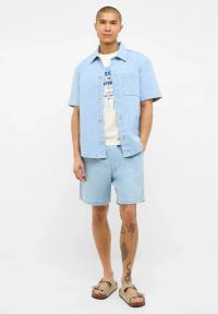 Męskie szorty Mustang Style Prague Shorts Denim Blue 1016652 5000 300. Materiał: denim #2