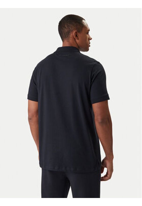 Karl Lagerfeld - KARL LAGERFELD Polo 745710 561224 Granatowy Regular Fit. Typ kołnierza: polo. Kolor: niebieski. Materiał: bawełna