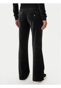 Juicy Couture Spodnie dresowe Caisa JCSEBJ008G Czarny Slim Fit. Kolor: czarny. Materiał: bawełna #4