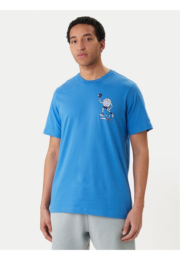 Adidas - adidas T-Shirt Earth Day Padel Graphic KB4907 Niebieski Regular Fit. Kolor: niebieski. Materiał: bawełna