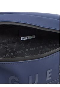 Guess Saszetka HMSOWR P5292 Granatowy. Kolor: niebieski. Materiał: skóra #3