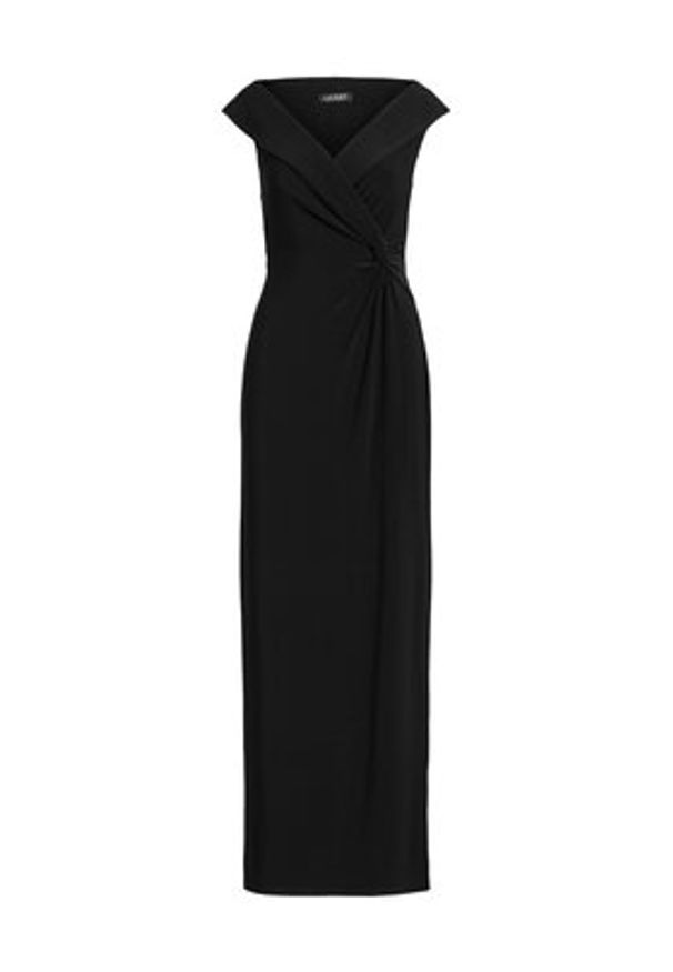 Lauren Ralph Lauren Sukienka wieczorowa 253863940001 Czarny Slim Fit. Kolor: czarny. Materiał: syntetyk. Styl: wizytowy