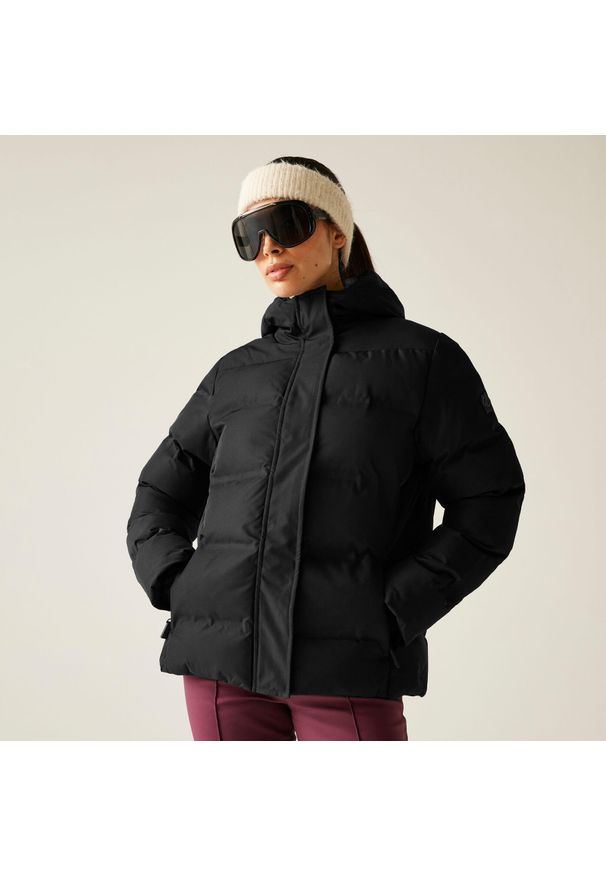 DARE 2B - Kurtka damska zimowa Entrusted Dare 2b. Kolor: czarny. Materiał: materiał. Sezon: zima. Sport: turystyka piesza