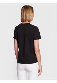 Fracomina T-Shirt FS23ST3006J400R9 Czarny Regular Fit. Kolor: czarny. Materiał: bawełna #4