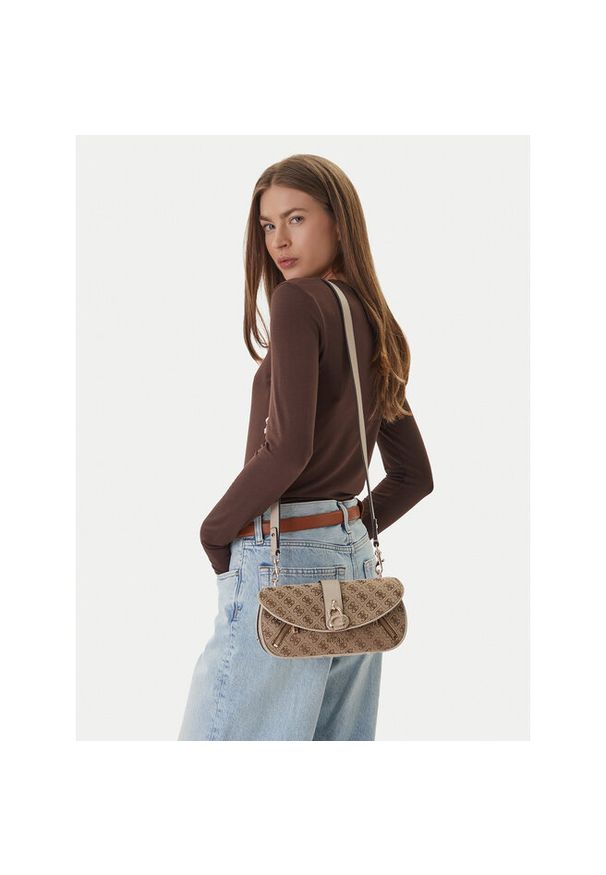 Torebka Guess. Kolor: beżowy