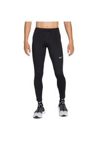 Spodnie treningowe męskie Nike Drifit Challenger. Kolor: czarny. Sport: bieganie